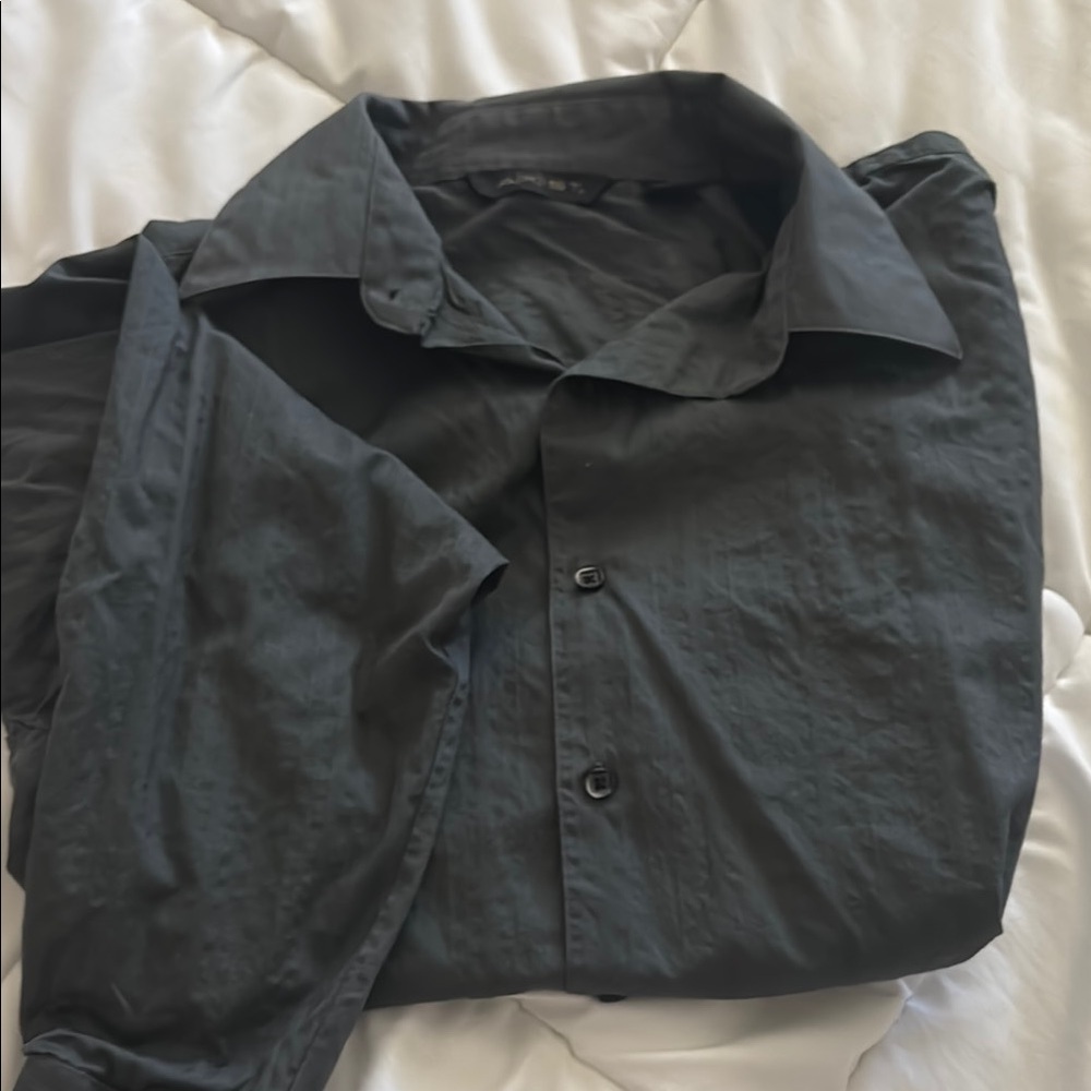 AXIST Gray Button-Up Shirt